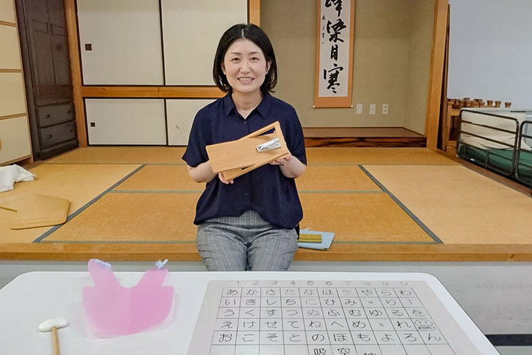 千葉医療福祉専門学校 リハビリテーション説明の写真