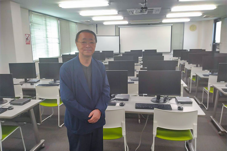 グローバル情報キャリア学院 教室の写真