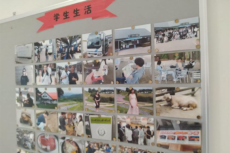 グローバル情報キャリア学院 学生生活掲示板の写真