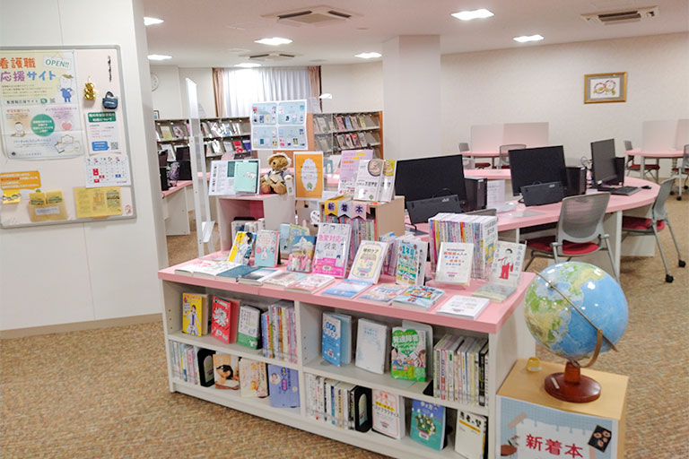 亀田医療大学 図書室の写真