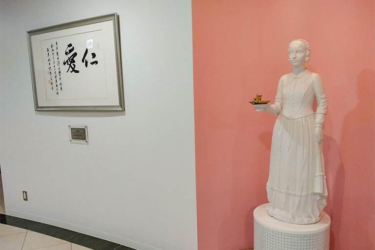 亀田医療大学 廊下の写真