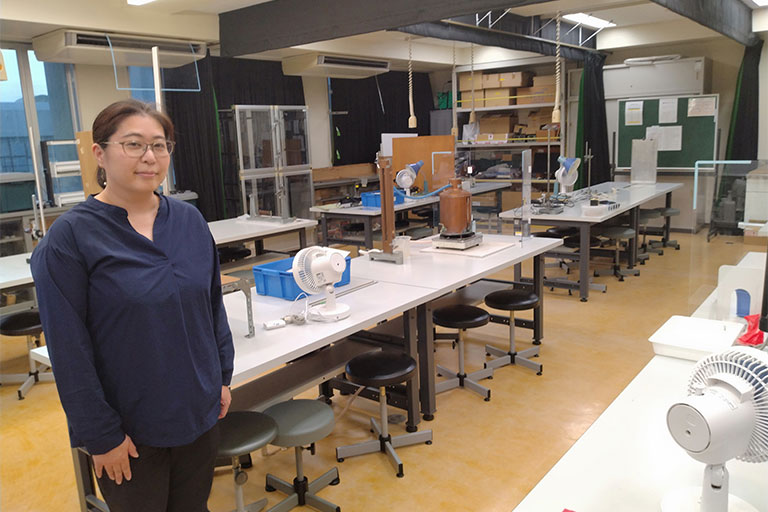 木更津工業高等専門学校教室の写真