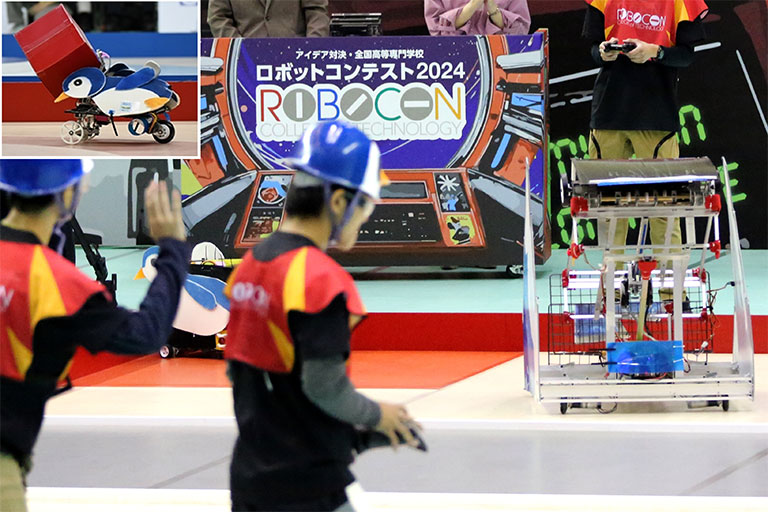 木更津工業高等専門学校 高専ロボコン2024(全国大会デザイン賞受賞)の写真